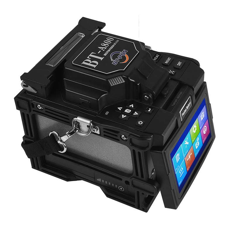 Dual Heater Welding 4 Motor Fiber Optic Cable Splicing Machine
