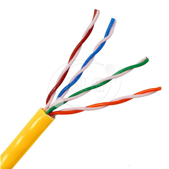 1000FT UTP Cat5e Networking Cable 24AWG CU 4 Pairs Pass Fluke Test