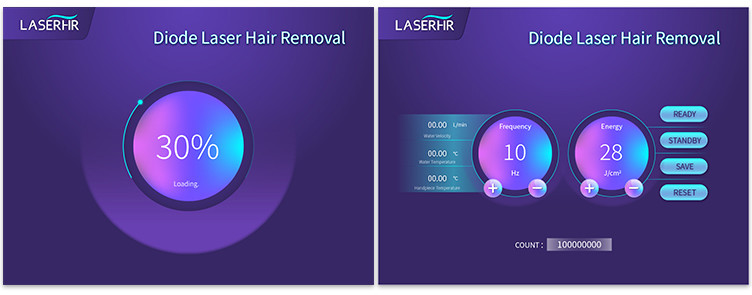 810nm 808nm Hair Removal Machine 1200W Diode Laser Permanent Hair Removal