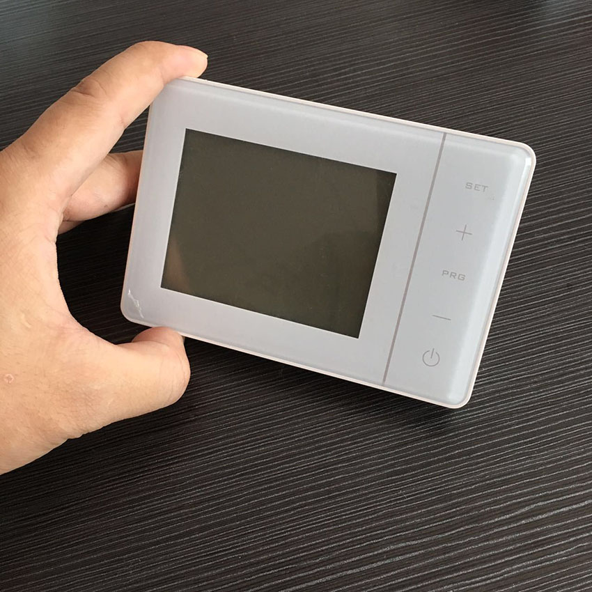 Weekly Programmable Room Wireless Thermostat used for floor heating,infrared heater