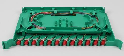 Optic Fusion Splice Tray 12 Core Bundled Pigtail Empty Tray SC FC LC Full Configuration