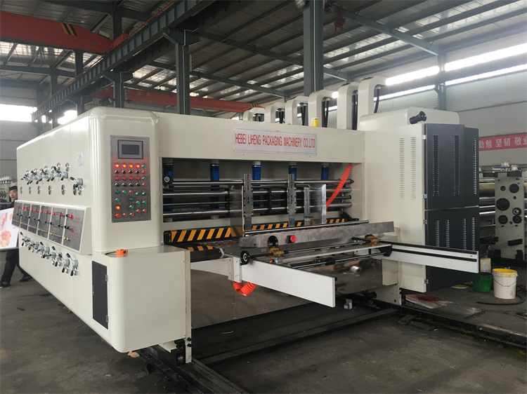 Innovative Automatic Pizza Box Printing Slotting Die Cutting Machine 18000 KG Capacity
