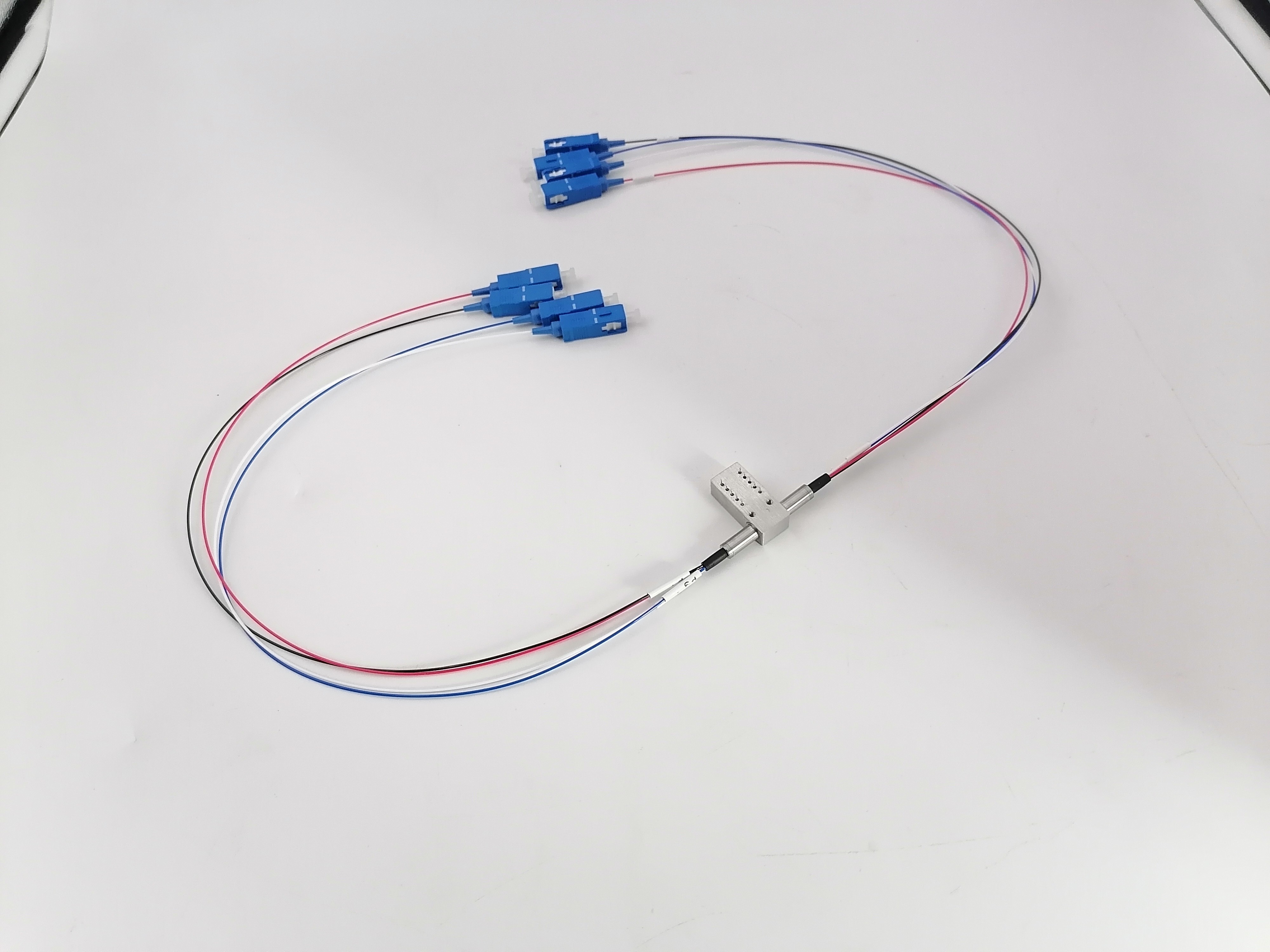 4x4 Bypass Mechanical Fiber Optic Switch MM SM 1310/1550nm