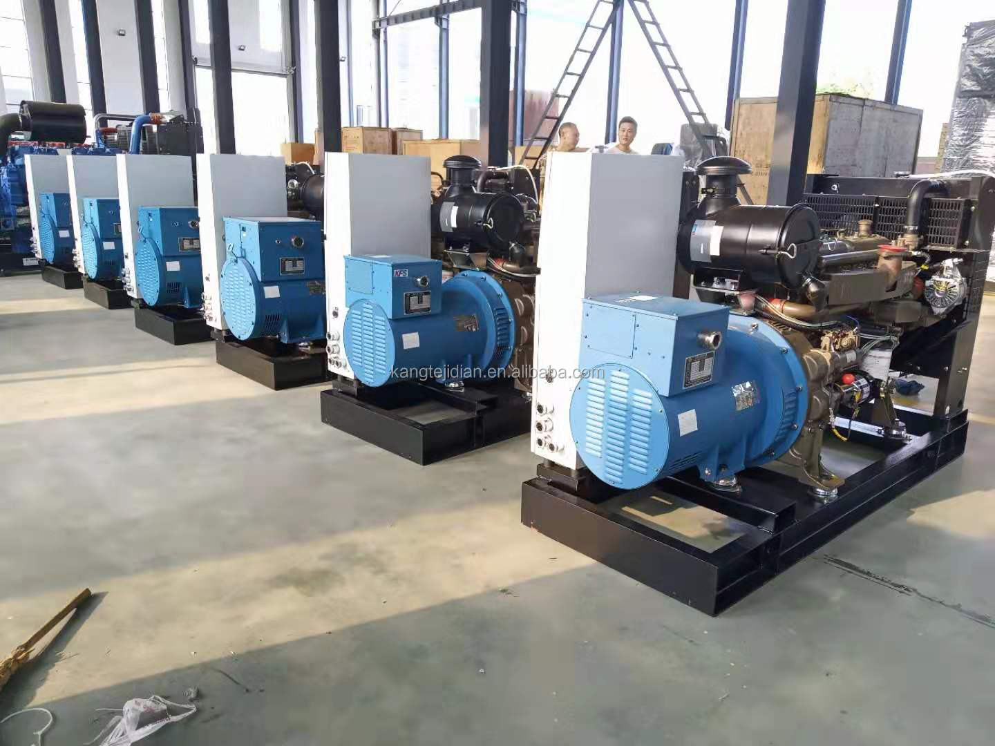 Weichai 50hz Marine Diesel Generator Set with IP21-23 Protection Class and 1