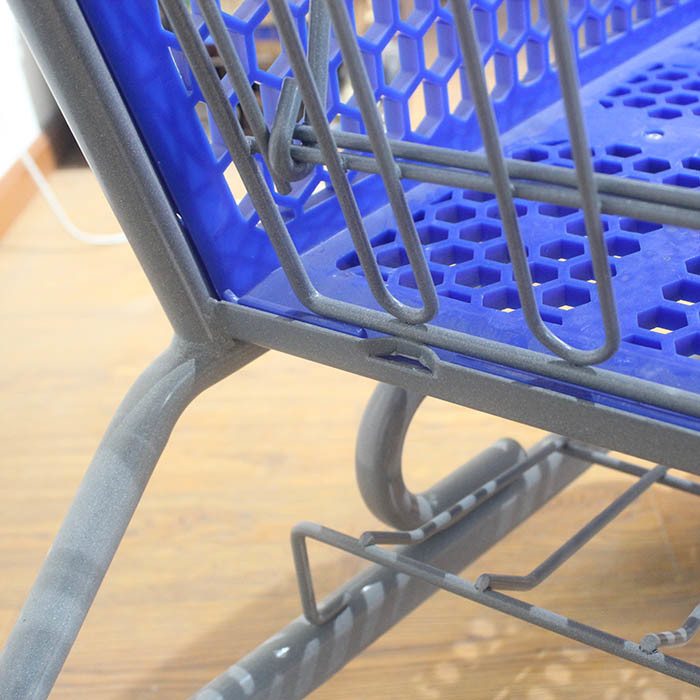 165L Hot Selling Durable America Style China Plastic Shopping Carts