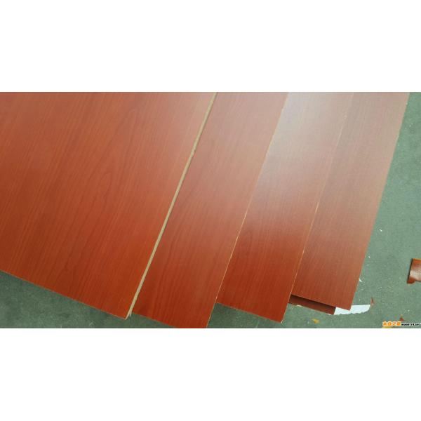 Poplar Core Melamine Coated Particle Board / WBP Glue Laminated Particle Panels