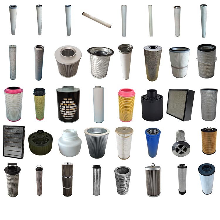 Polyester Pleated Natural Gas Filter Cartridge CC3LG02H13 PSFG-372