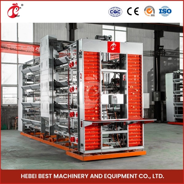 Reliable Chicken Battery Poultry Layer Cage 7 Tiers Iris