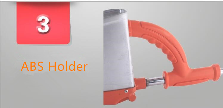 Soft Handle Cement Mortar Sprayer With ABS Holder / Adjustable Switch