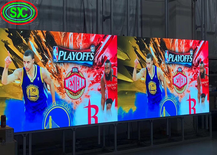 P5 SMD Indoor Full Color LED Display Screen Iron Or Aluminum Cabinet