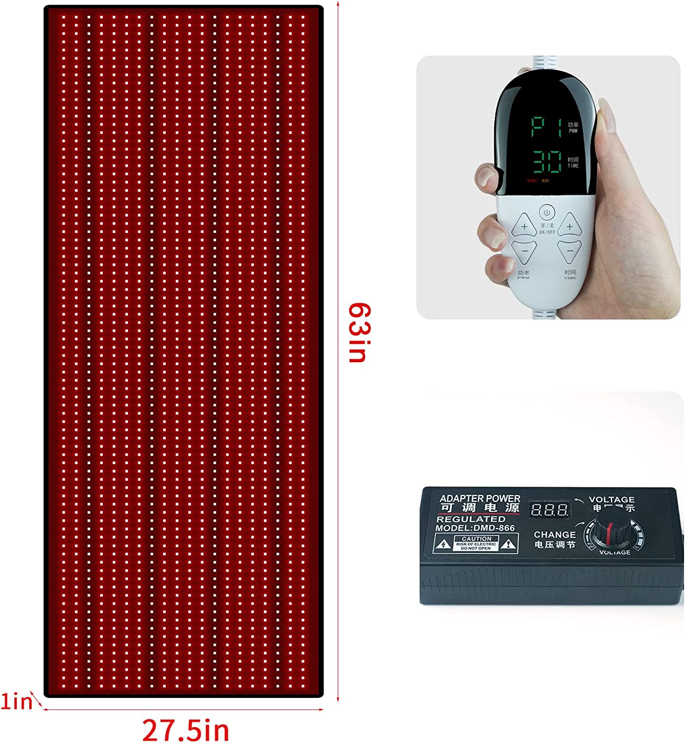 Waterproof Large Size Body Red Light Therapy Sleeping Sauna Bag Mat with 660nm 850nm LEDs