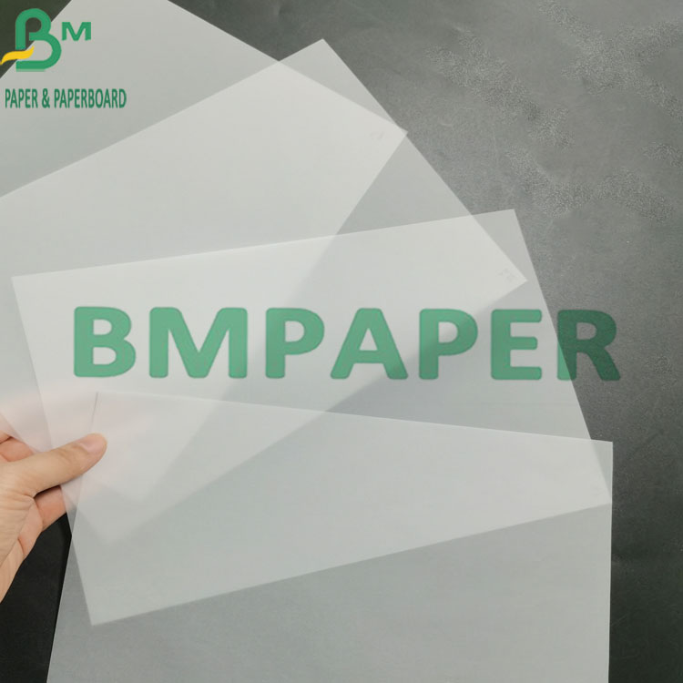 50g - 130g Semi Translucent Tracing Paper Jumbo Roll For CAD Plotter Drawing