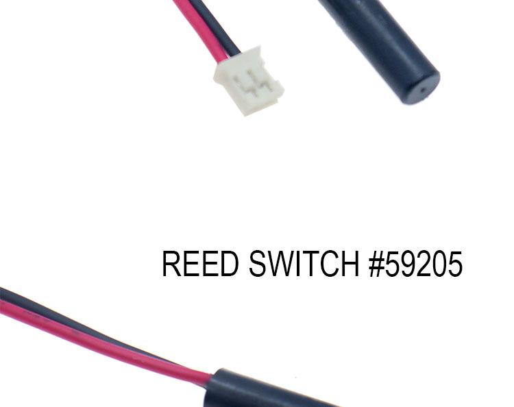 Custom OEM JST PH 2.0 SH ZH XH MX to Magnetic Reed Switch Sensor Harness Cable