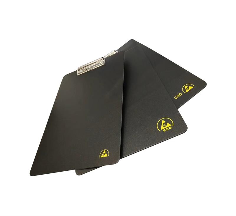 Top Metal Clip ESD Office Supplies ESD Safe Clip Board Size A4 A5 With ESD Safe Symbol