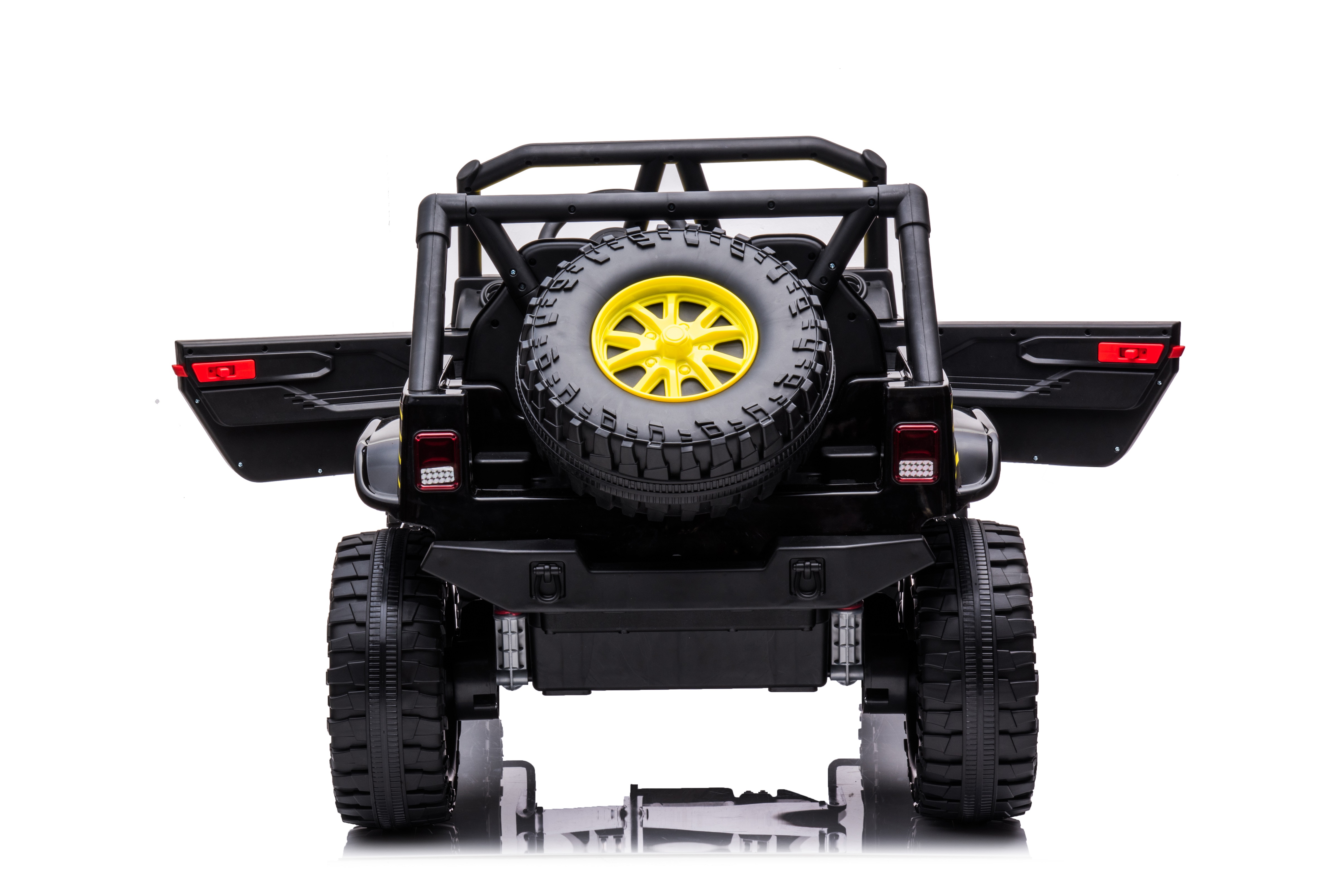 24 Volt Ride On Toys with Remote Control and 2 Seater Plastic PP Material