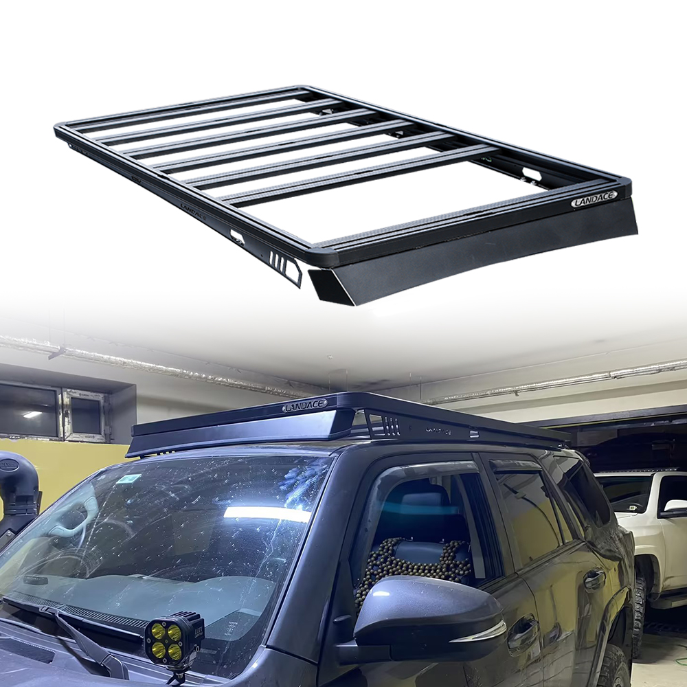 AL6063 SS304 Car Roof Rack 4runner Roof Basket For Toyota