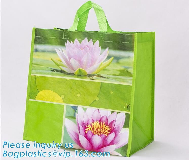 Promotional Cheap Polypropylene Die Cut Laminated TNT Tote PP Woven Shopping Bag,Europe Standard bopp Laminated China PP