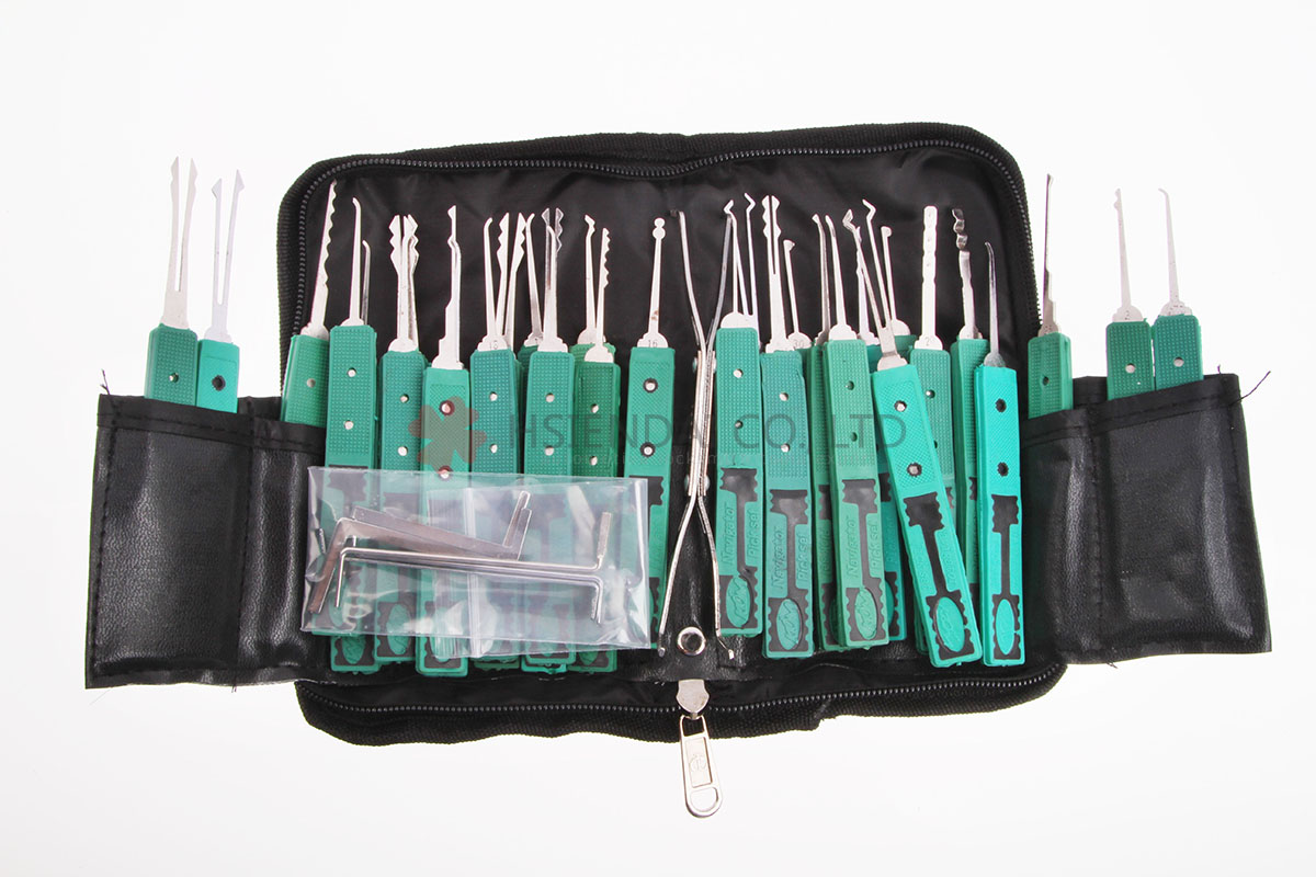 KLOM 32 Pieces lock pick set