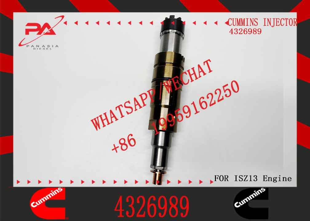 injector 4326989 XPI for diesel engine fuel injection