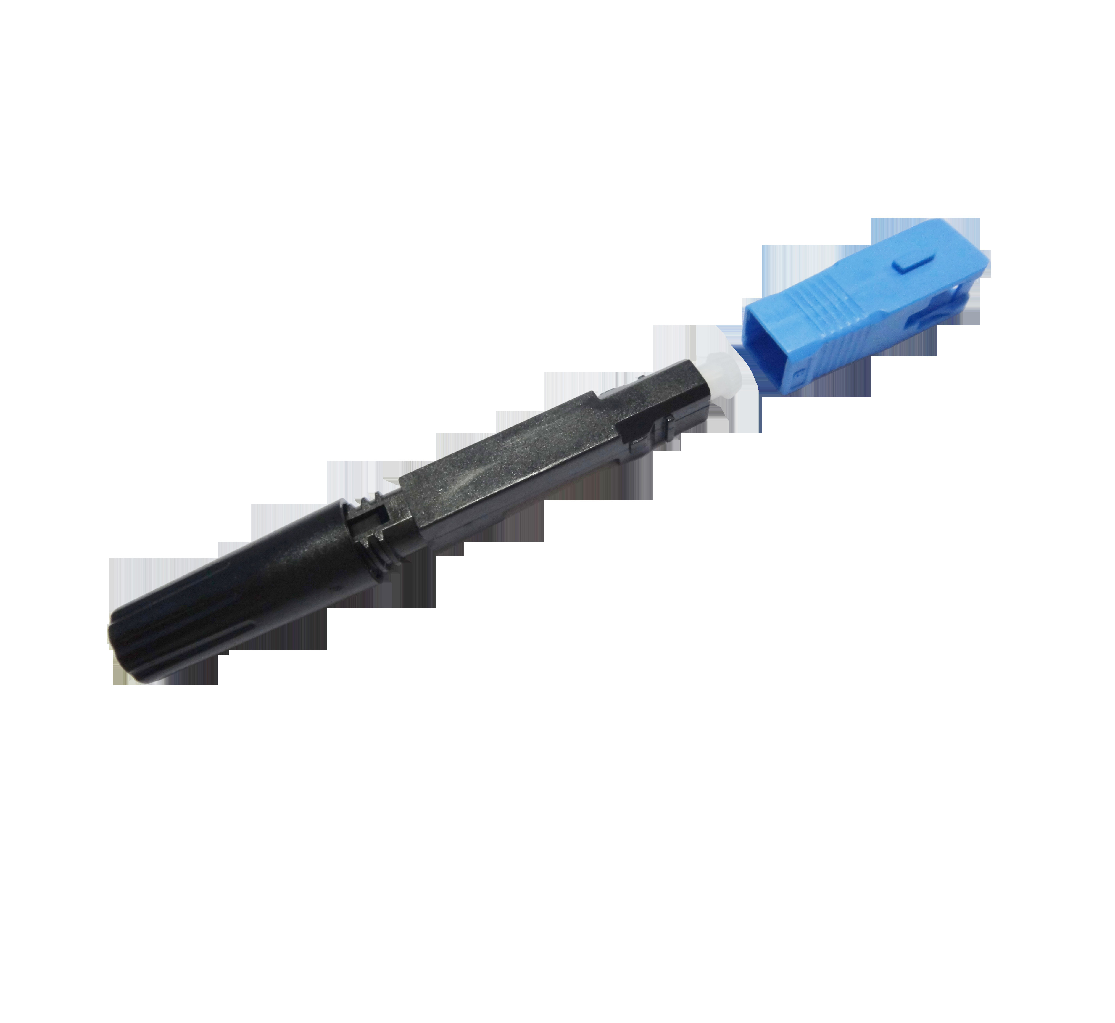 Fast Connector Adapter Field Assembly Connector Single Mode Fiber Optic SC APC UPC
