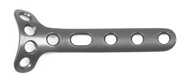 T Shaped Curved Plate And Screw Metacarpal Fracture Plate