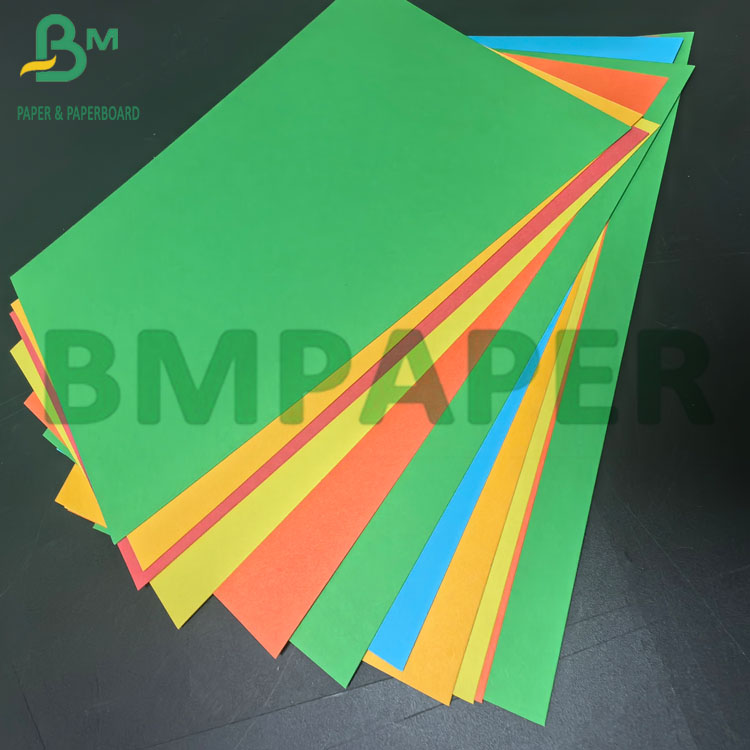 180g 240g Colored Board Paper Binding Cover Bristol Paper Card For DIY Printing (1)
