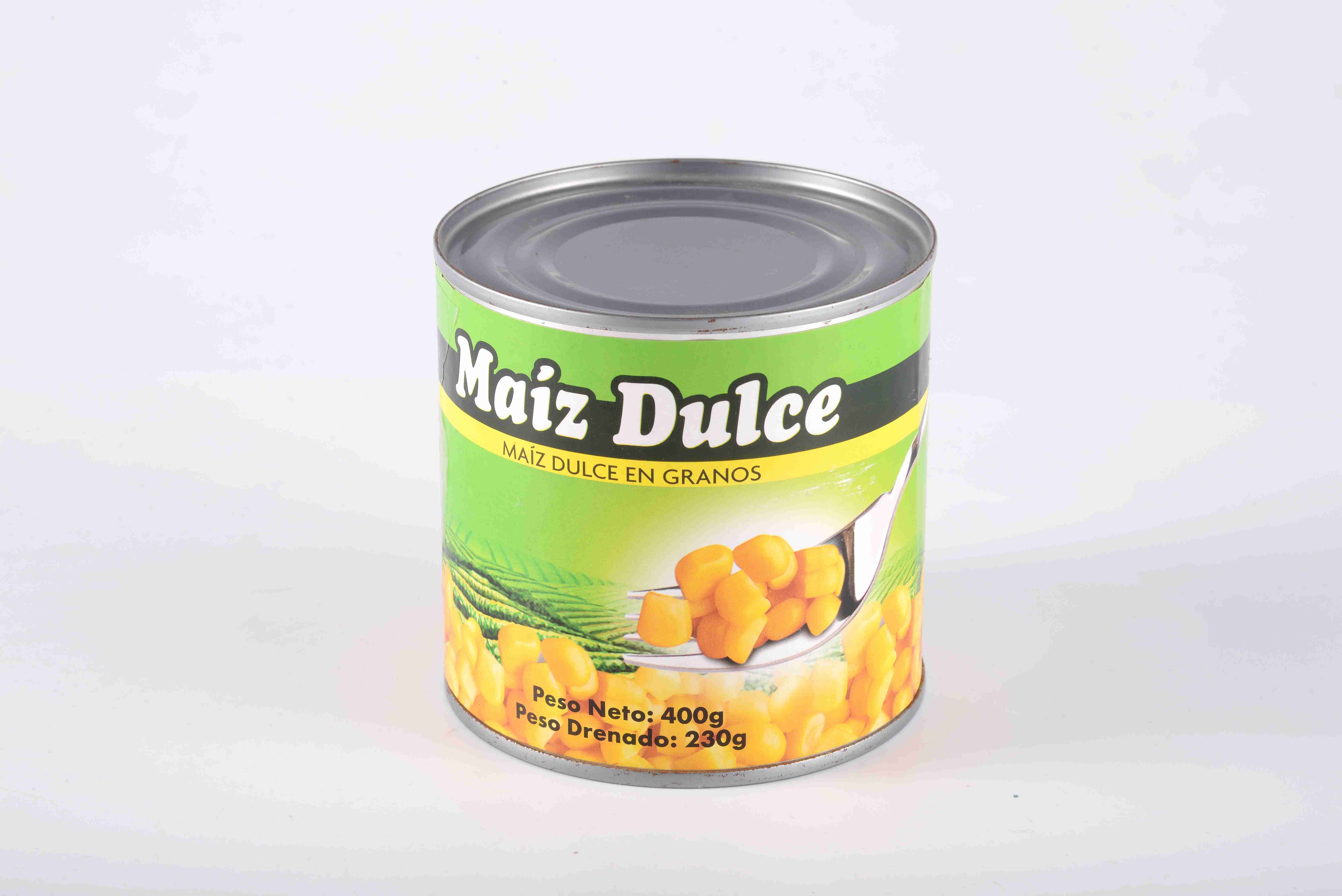 340g Fresh Canned Sweet Kernel Corn China Whole Kernel Sweet Corn