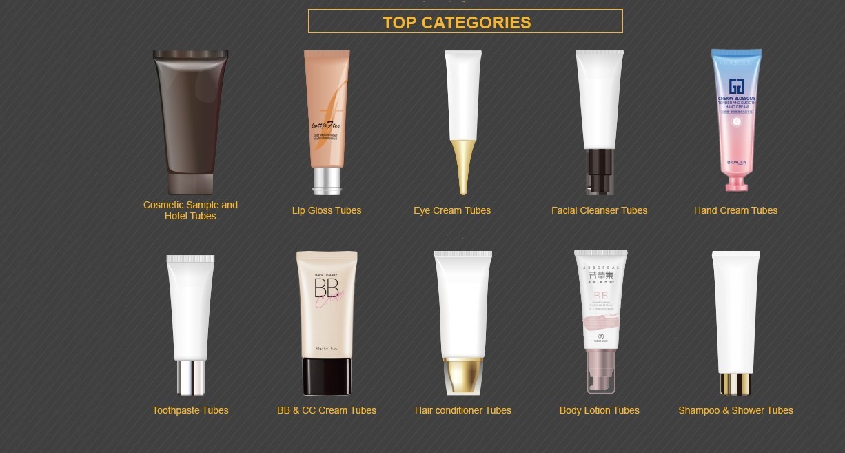 Soft 150ml Cosmetic Tube Containers , 150g 5 OZ Flip Top Cap Plastic Lotion Tubes