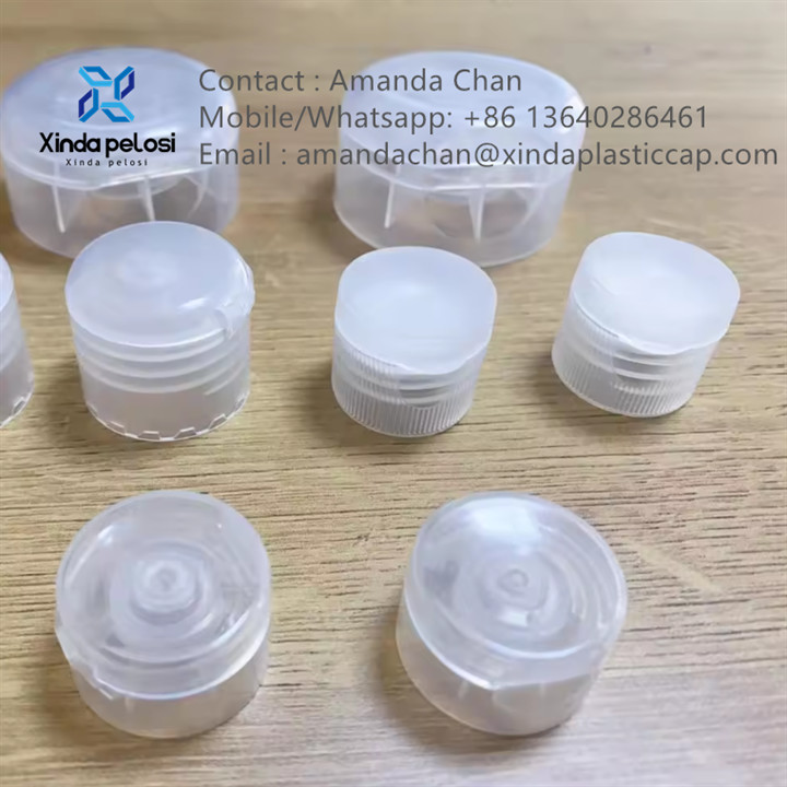 Cosmetic Screw Flip Top Custom Bottle Cap Various Style Plastic Lid Caps For Sale