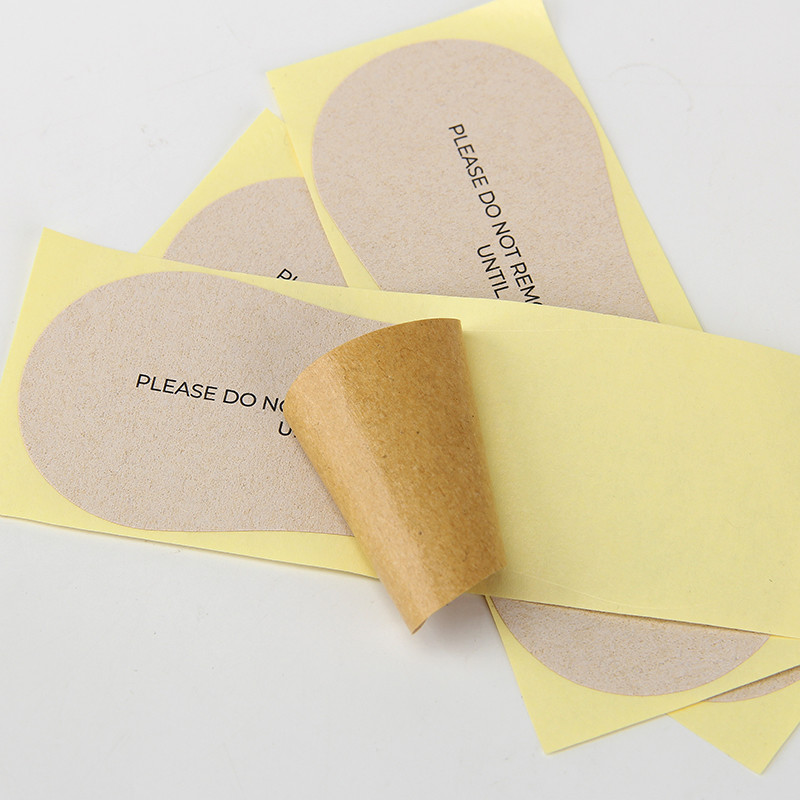 37.5mm Bikini Hygiene Adhesive Shipping Paper Sticker Labels Paper For Swimwear