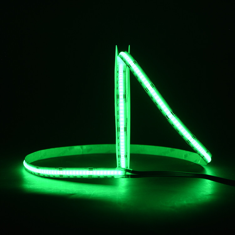 COB RGB LED Strip 12V 810LEDs/m High Density Soft Flexible COB RGB Tape LED Light for Indoor Decoration Lighting