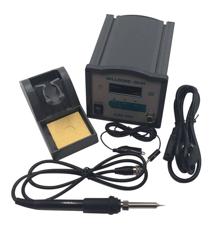 Mobile Digital Soldering Iron Station , Lead Free Soldering Station Energy Saving