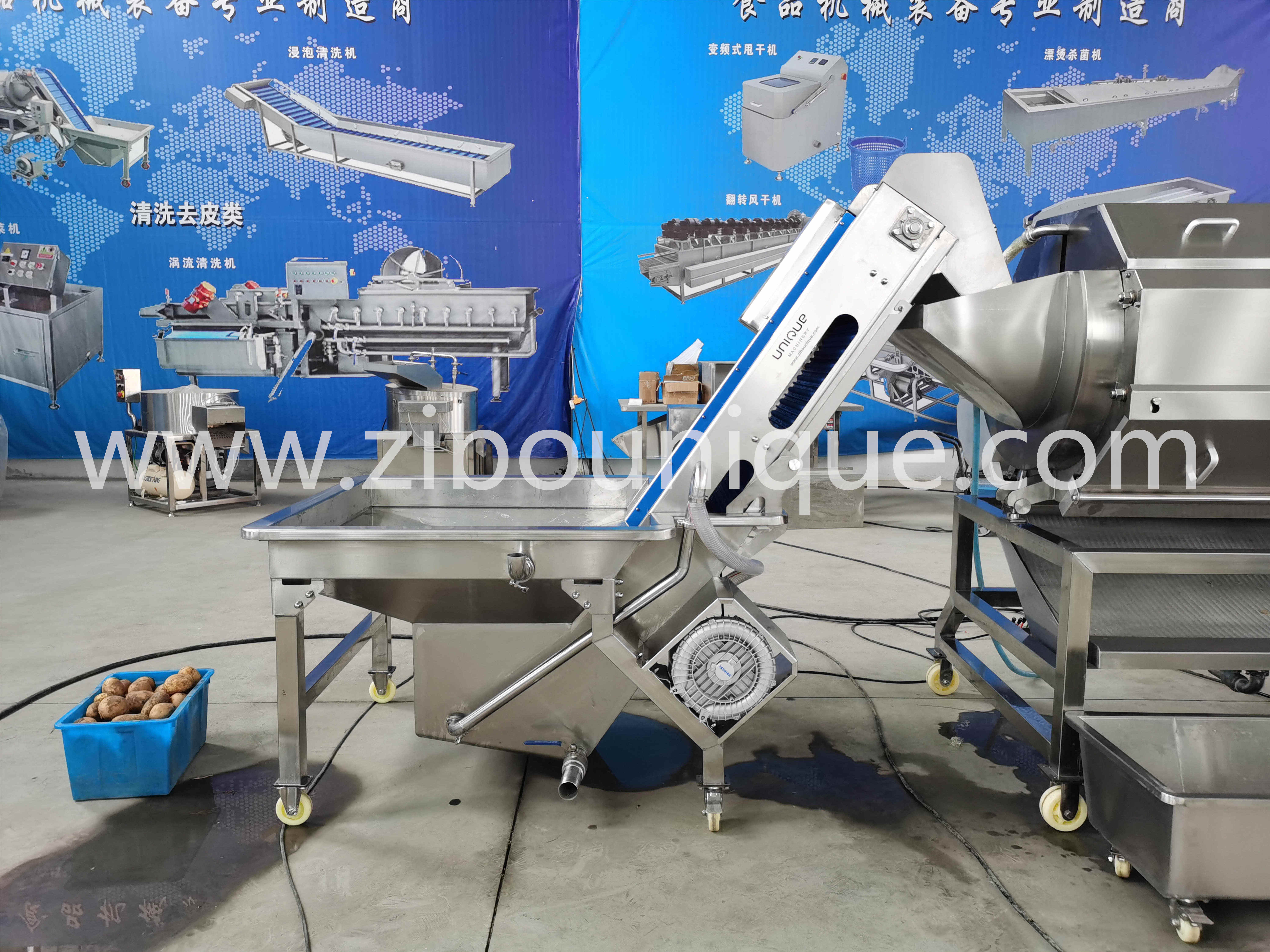 After Service Video technical support 2200 KG Electric Vegetable Potato Peeler Machine