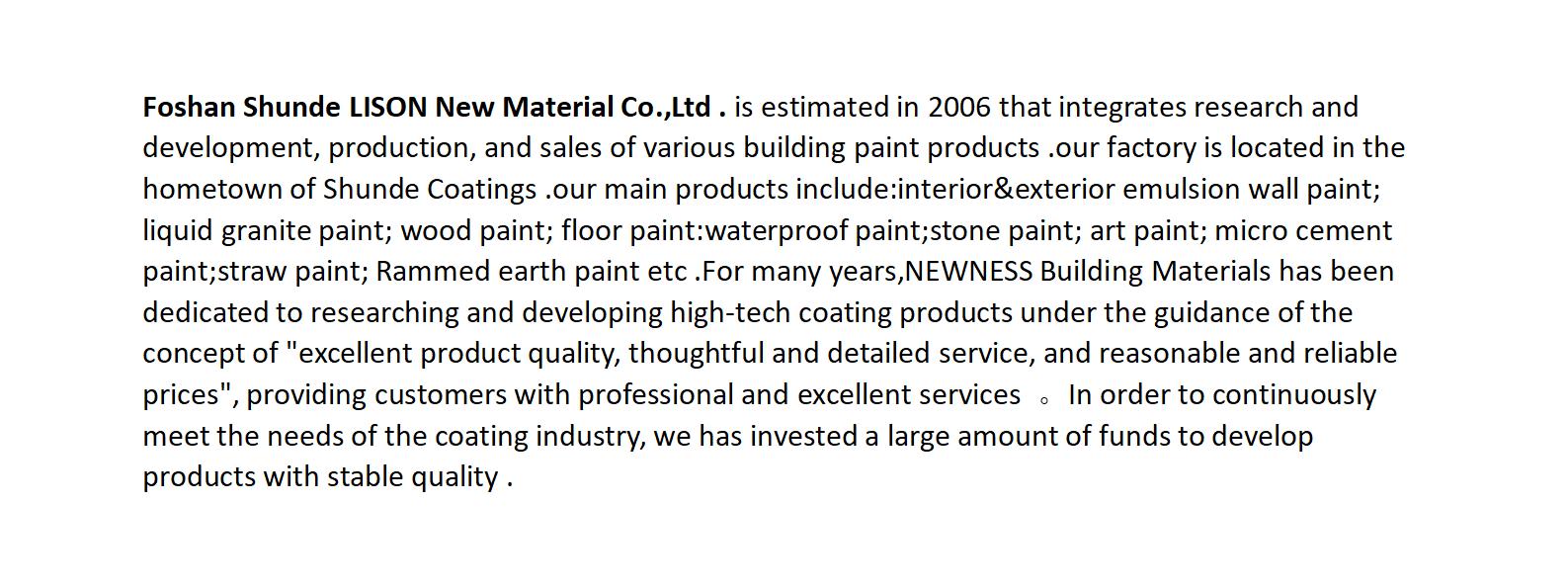 Building Coating Good Dirt-resistance Exterior Wall Imitation Stone Paint for Washing