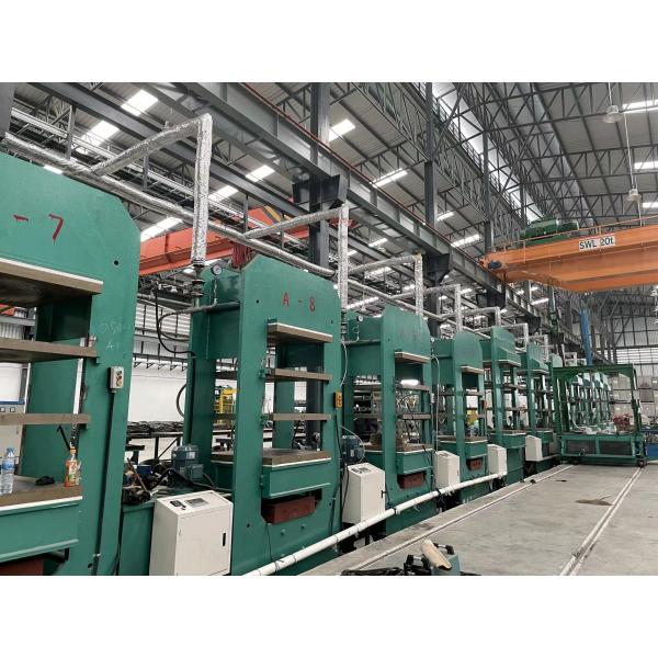 PLC Control Column Type Hydraulic Rubber Press Machine Customizable Rubber Vulcanizing Press
