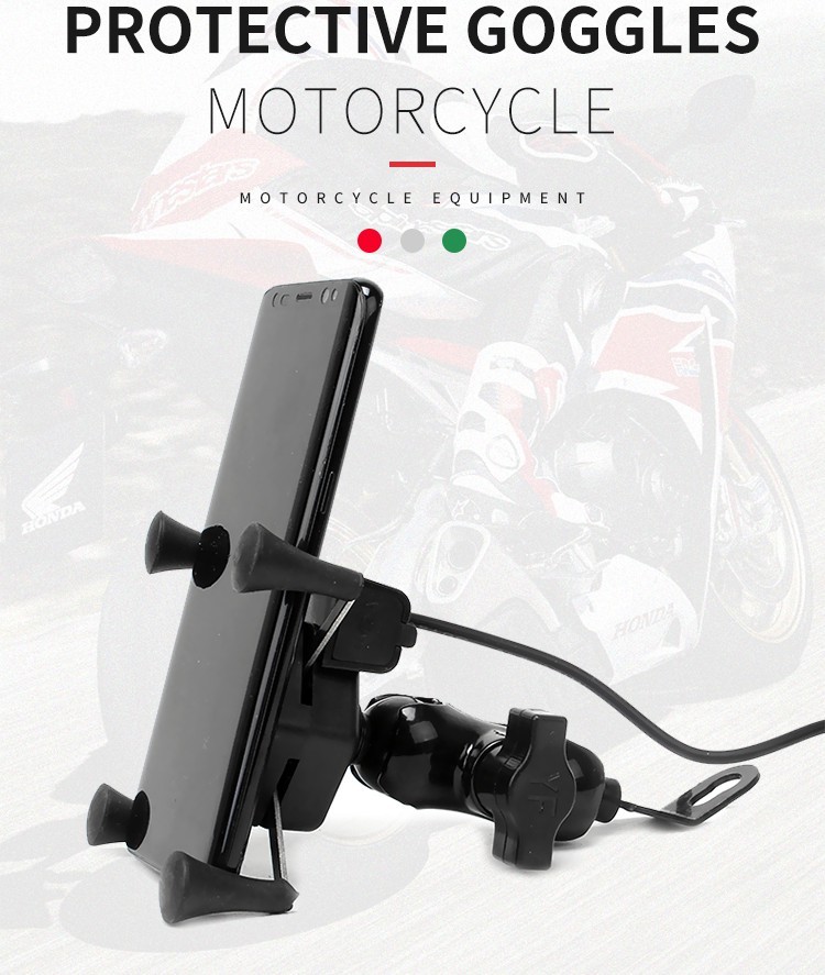 Aluminium Smart Phone Holder Universal Adjustable Bike Phone Holder Mount