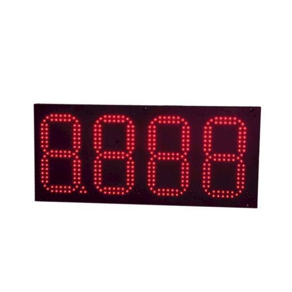 10inch Bright White Waterproof LED Gas Price Signs Outdoor With RF Remote