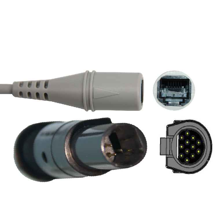 IBP adapter cable compatible for M&B to Smiths transducer