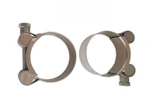 China Stainless Steel Unitary Hose Clamp Wide Bandwidth W4 on sale