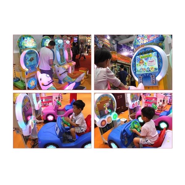 Coin Operated Electronic Kiddy Ride Machines For Entertainment Center