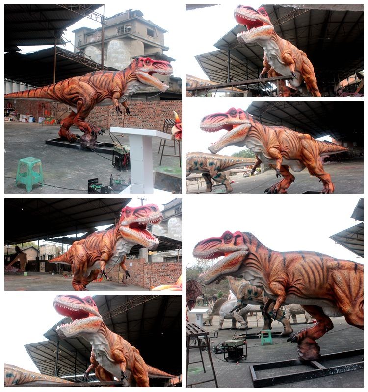 Kawah Artificial Mechanical Giant Animatronic Dinosaur 3d Realistic Models