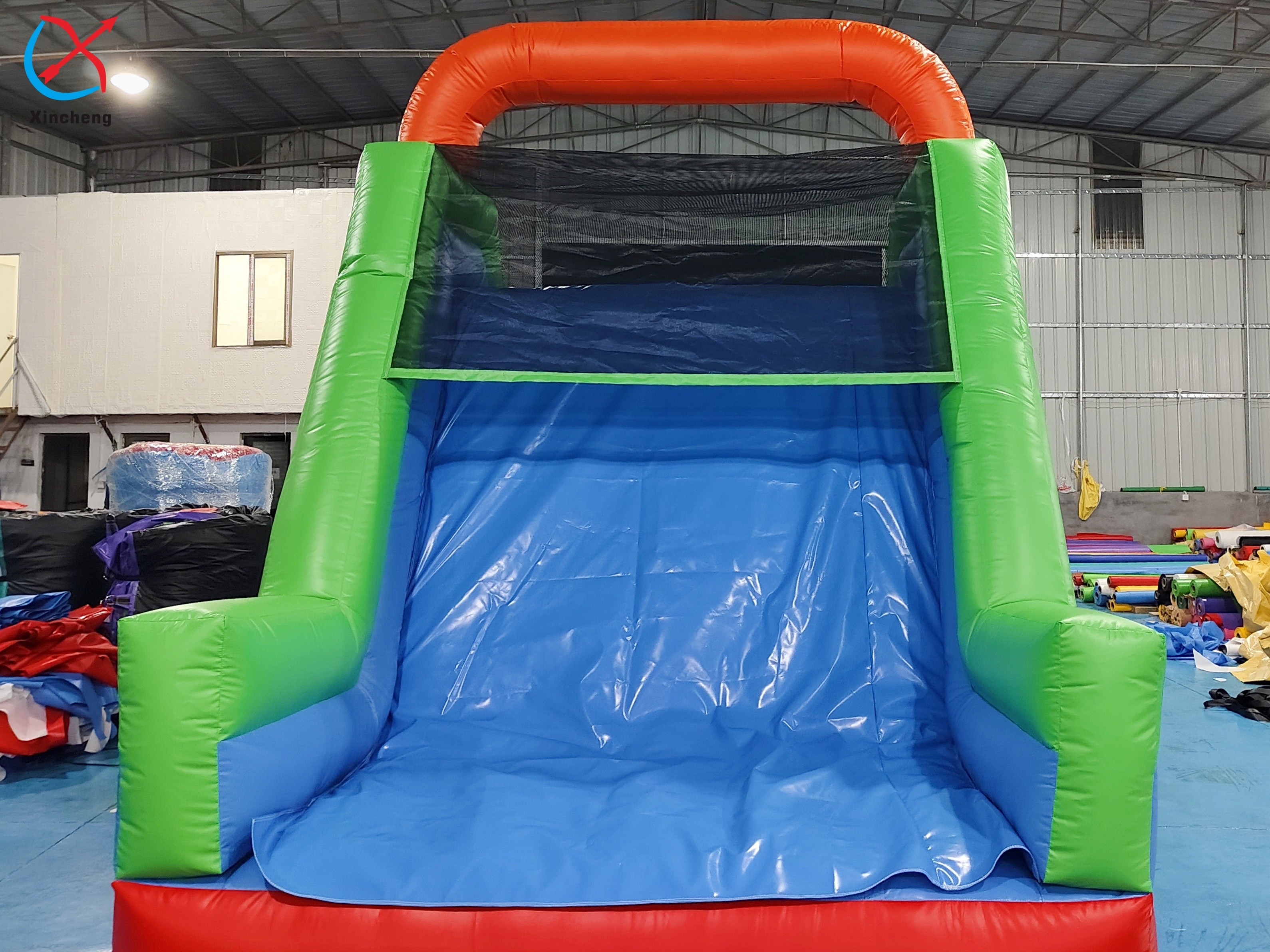 Customized Long Size Inflatable Obstacle Course Inflatable Interactive Funny Game