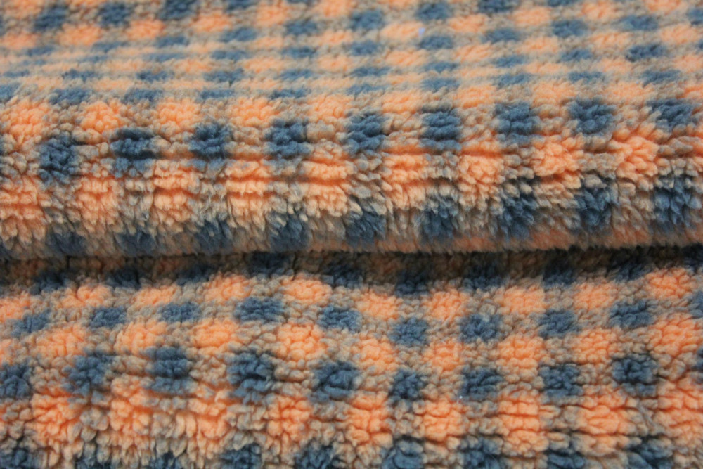 Experience the Softness and Warmth of 160cm Width 100% Polyester Sherpa Fleece Fabric