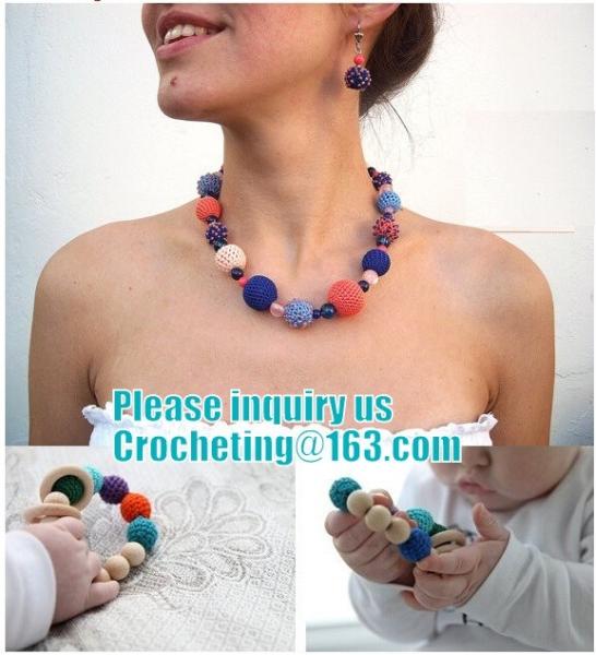 Mother and child, Teething necklace, Breastfeeding Necklace for Mom, Teething