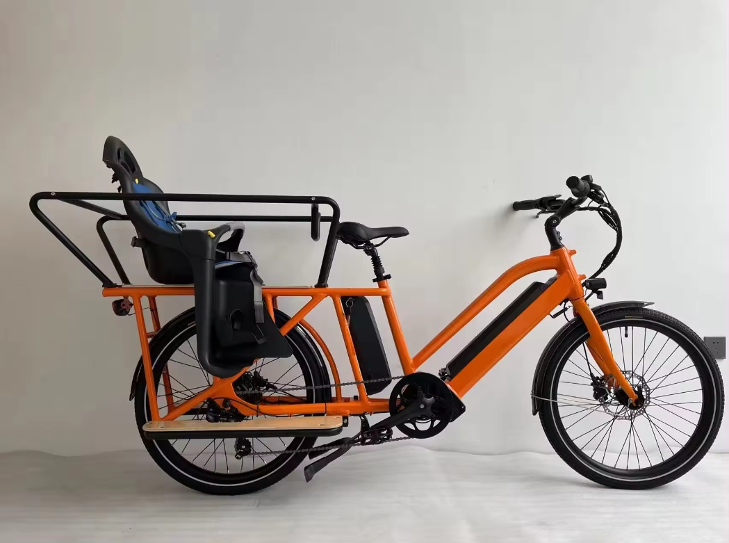 20 Inch Wheel Disc Brake Cargo E Bike 48V 500W With 14.5Ah 21Ah 24.5Ah Lithium Battery