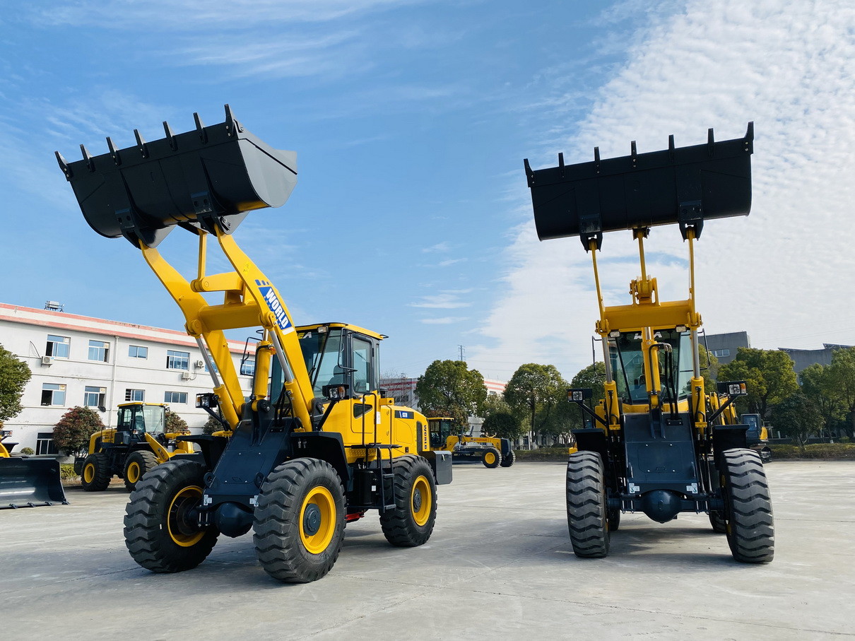 Cummins / Weichai Engine Front End Wheel Loader Bucket Capacity 1.7-2.5m3