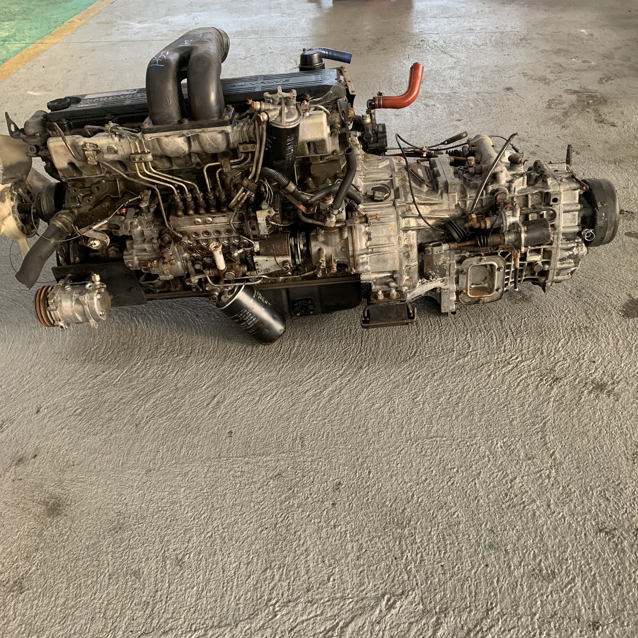 6D17 Used Diesel Mitsubishi Engine for Trucks Good Condition and Budget-Friendly