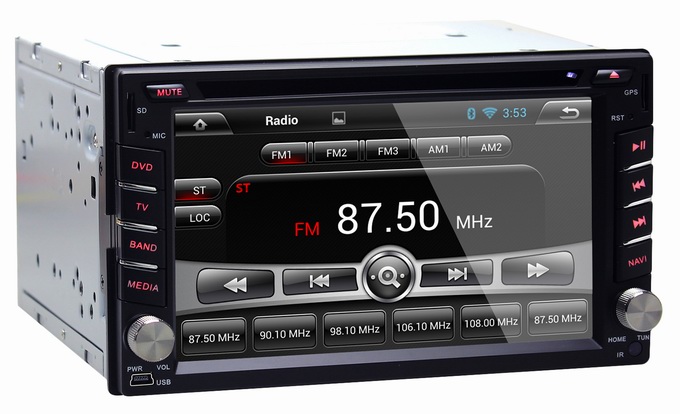Ouchuangbo Auto Radio Player for Universal Car DVD Android 4.2 Sat Navigation Stereo System OCB-2812B
