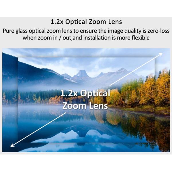 Full HD 1080p Projector For Teaching Purposes , Portable LED Projector Used In Schools