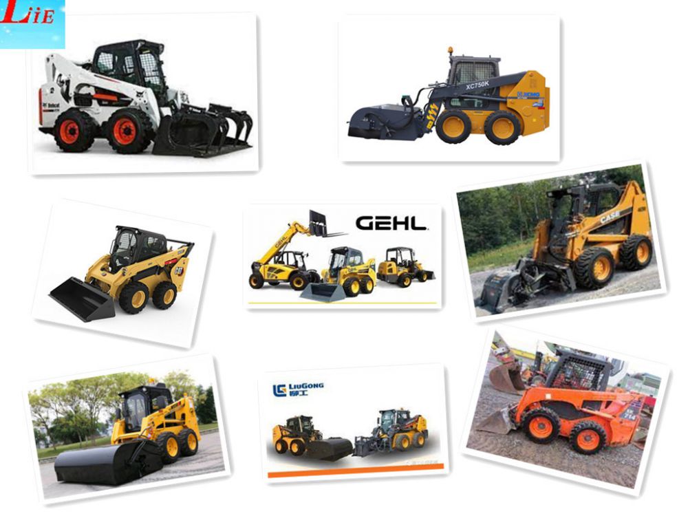 China skid loader snow blade,China snow pusher attachments for loader